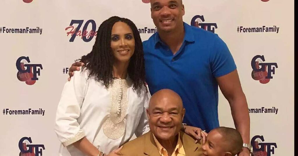 george foreman wife now